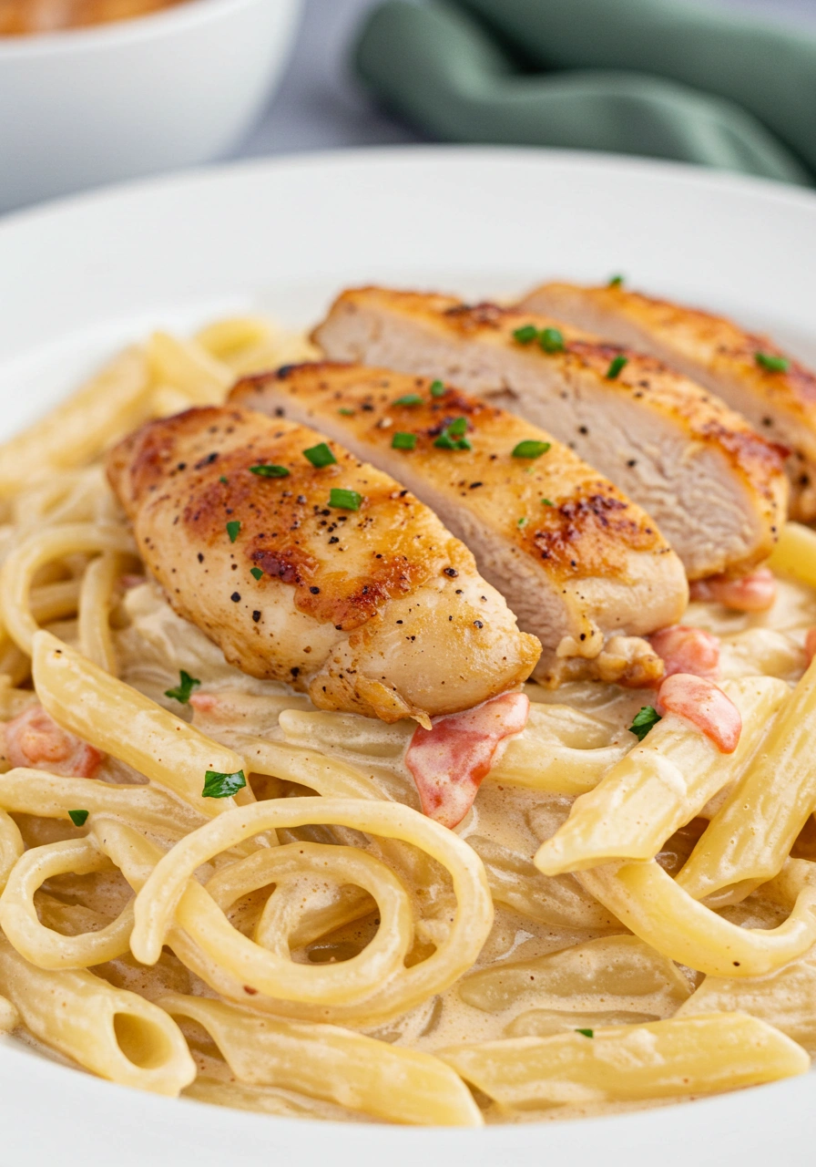 Creamy Cajun Chicken Pasta